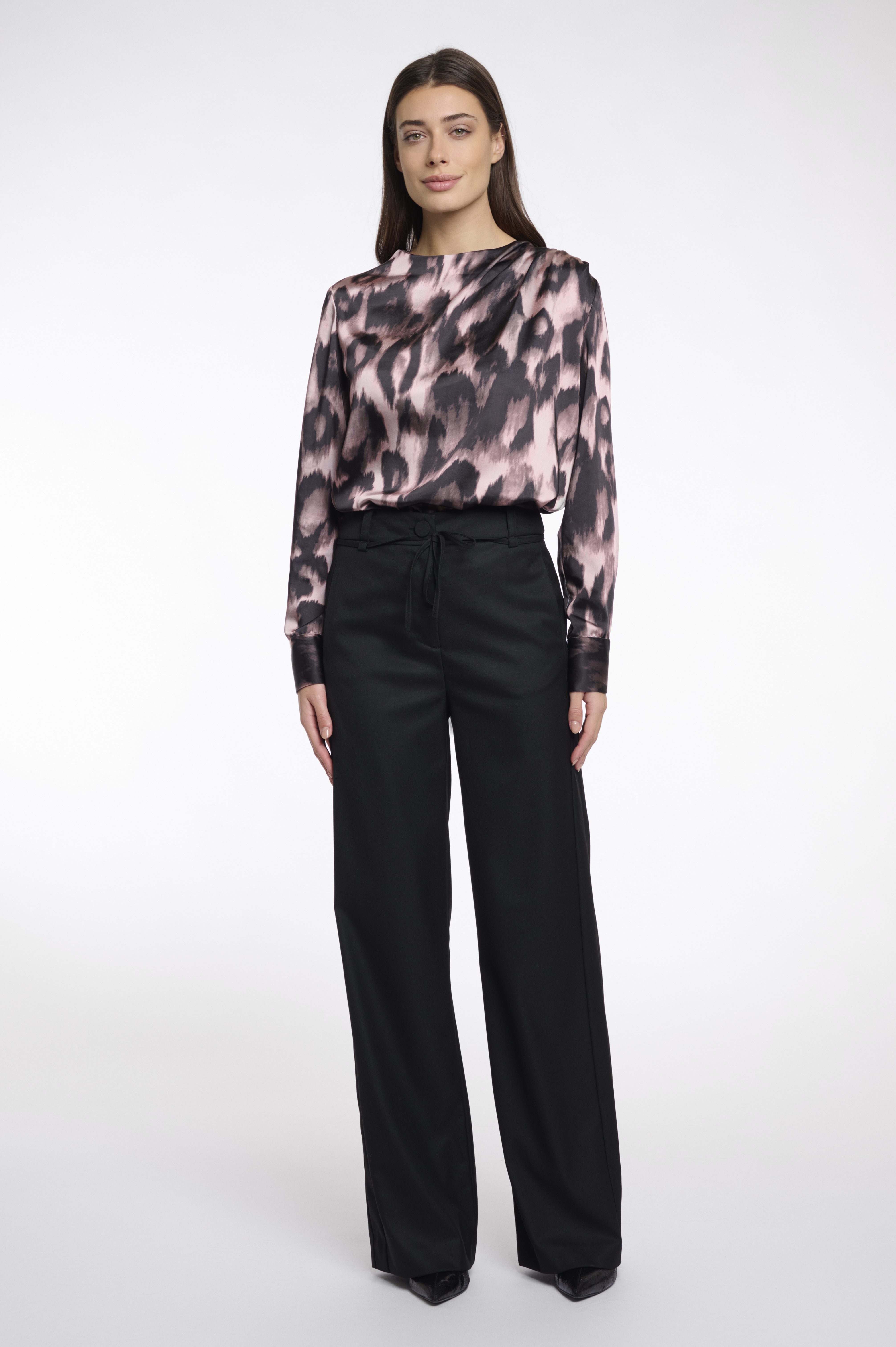 Rino & Pelle - Charlee Regular Length Straight Leg Pants - Black