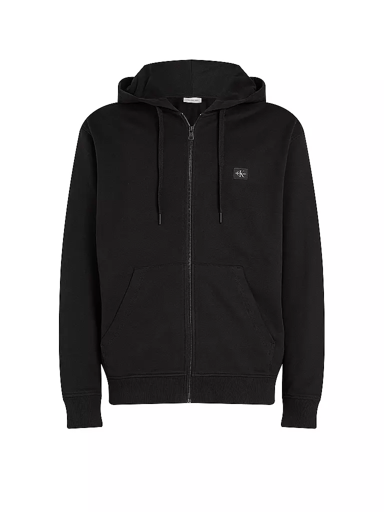 CALVIN KLEIN JEANS Sweatjacke schwarz