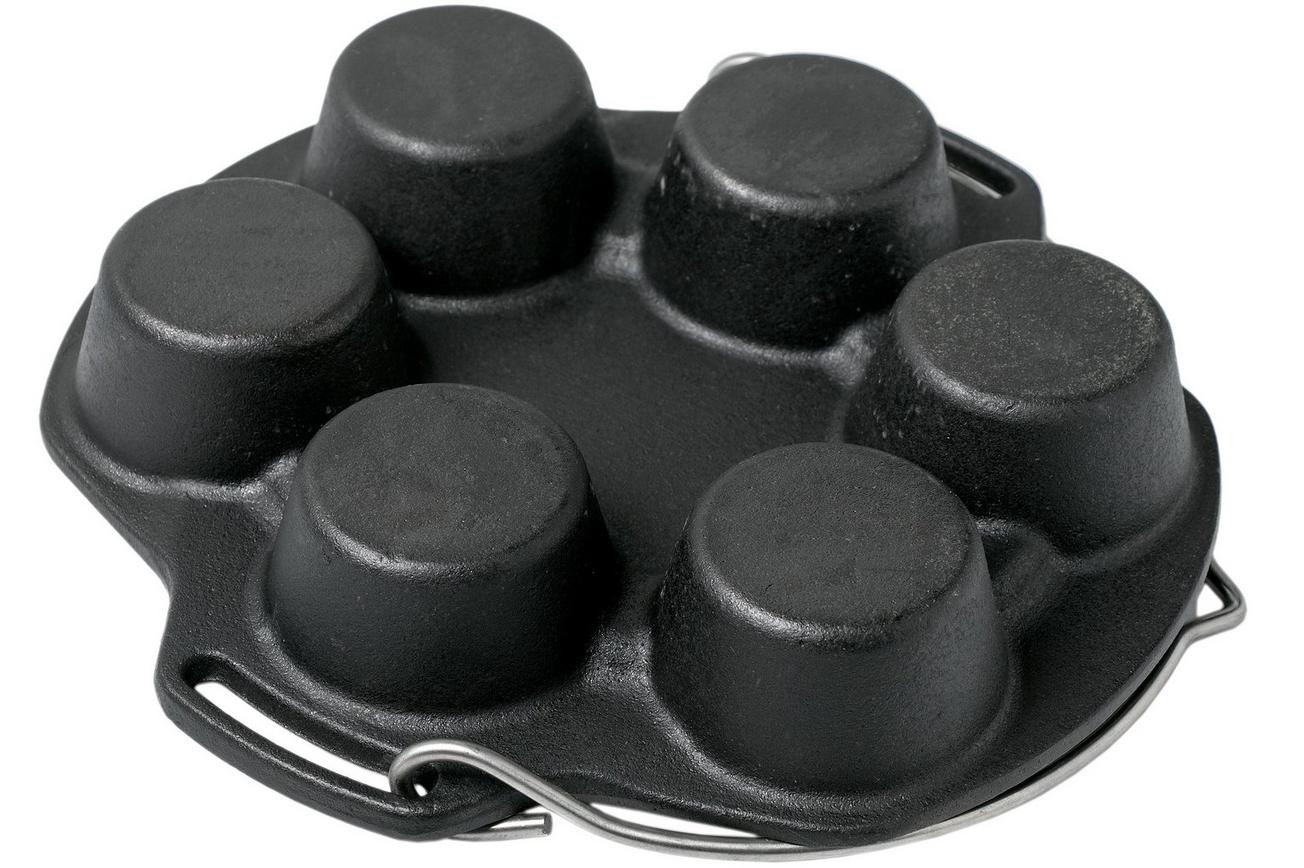 Petromax MF6 gietijzeren muffinpan