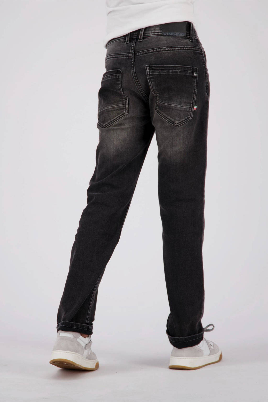 Vingino regular fit jeans BAGGIO black vintage