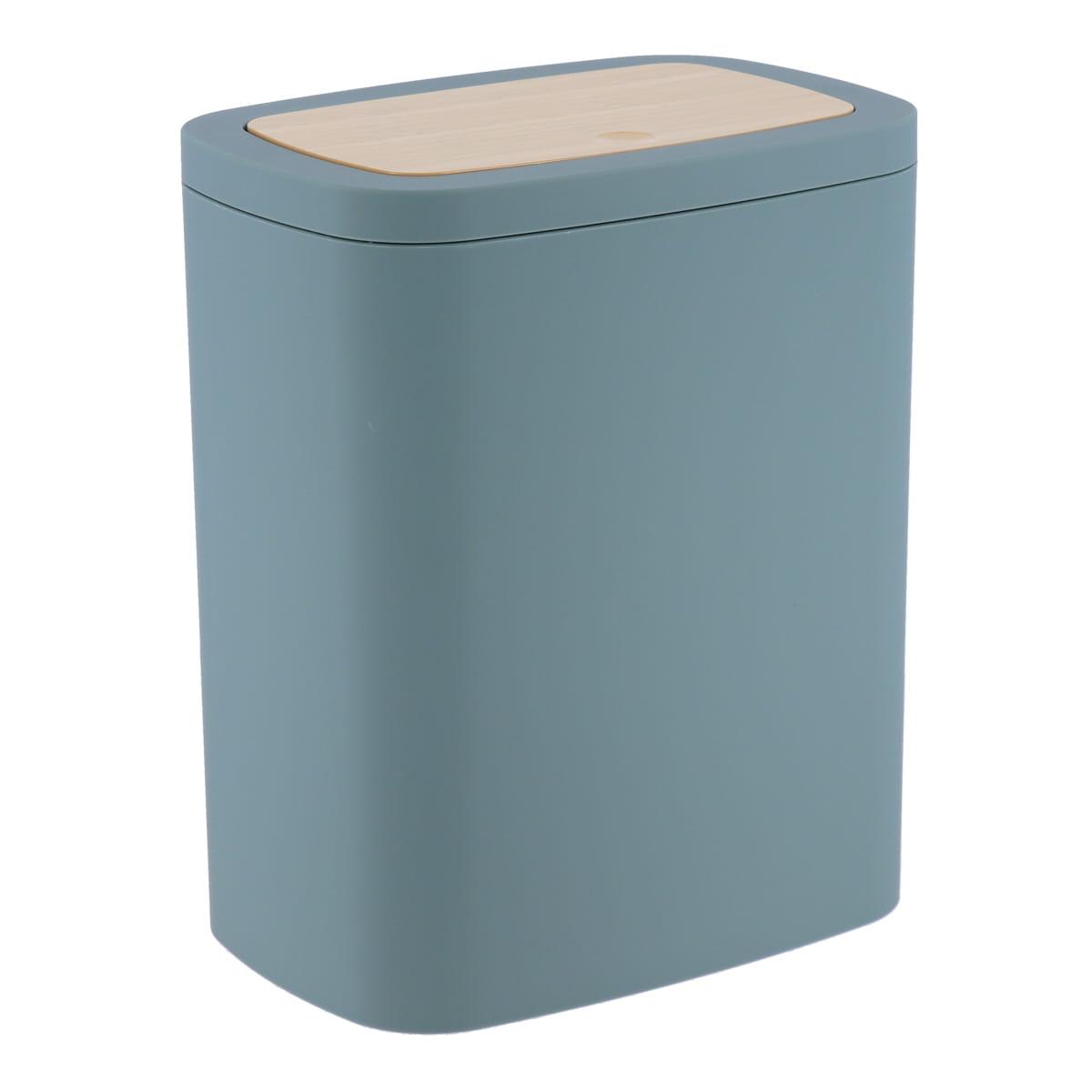 POUBELLE FACON BAMBOU 5L VERT SAUGE
