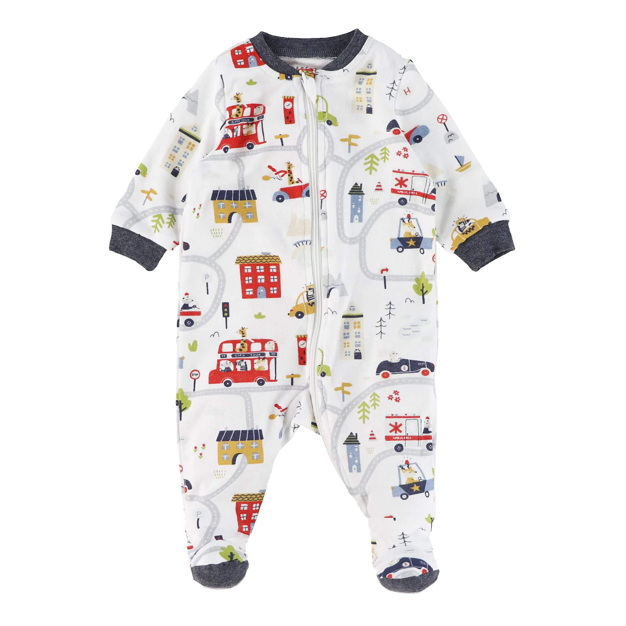 Bébé Confort Pyjama Imprimé Autos 0-30mois