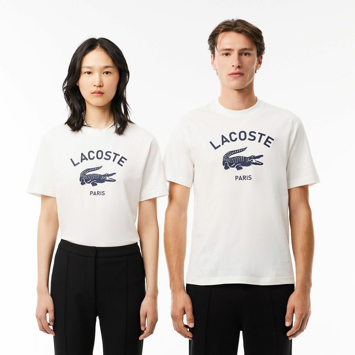 Camiseta Lacoste de corte clássico Paris