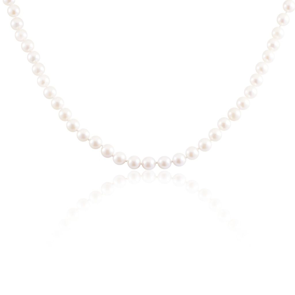 Collier Melida Or Jaune Perle De Culture D'akoya