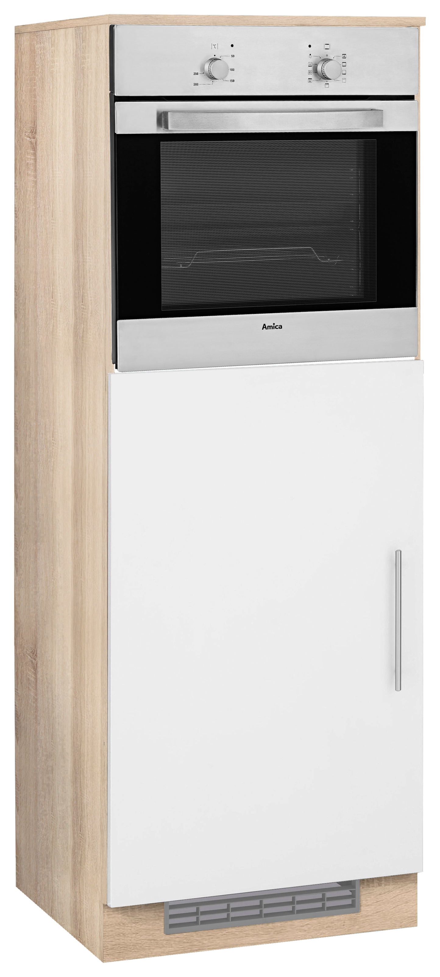 wiho Küchen Backofen/Kühlumbauschrank »Cali« 60 cm breit