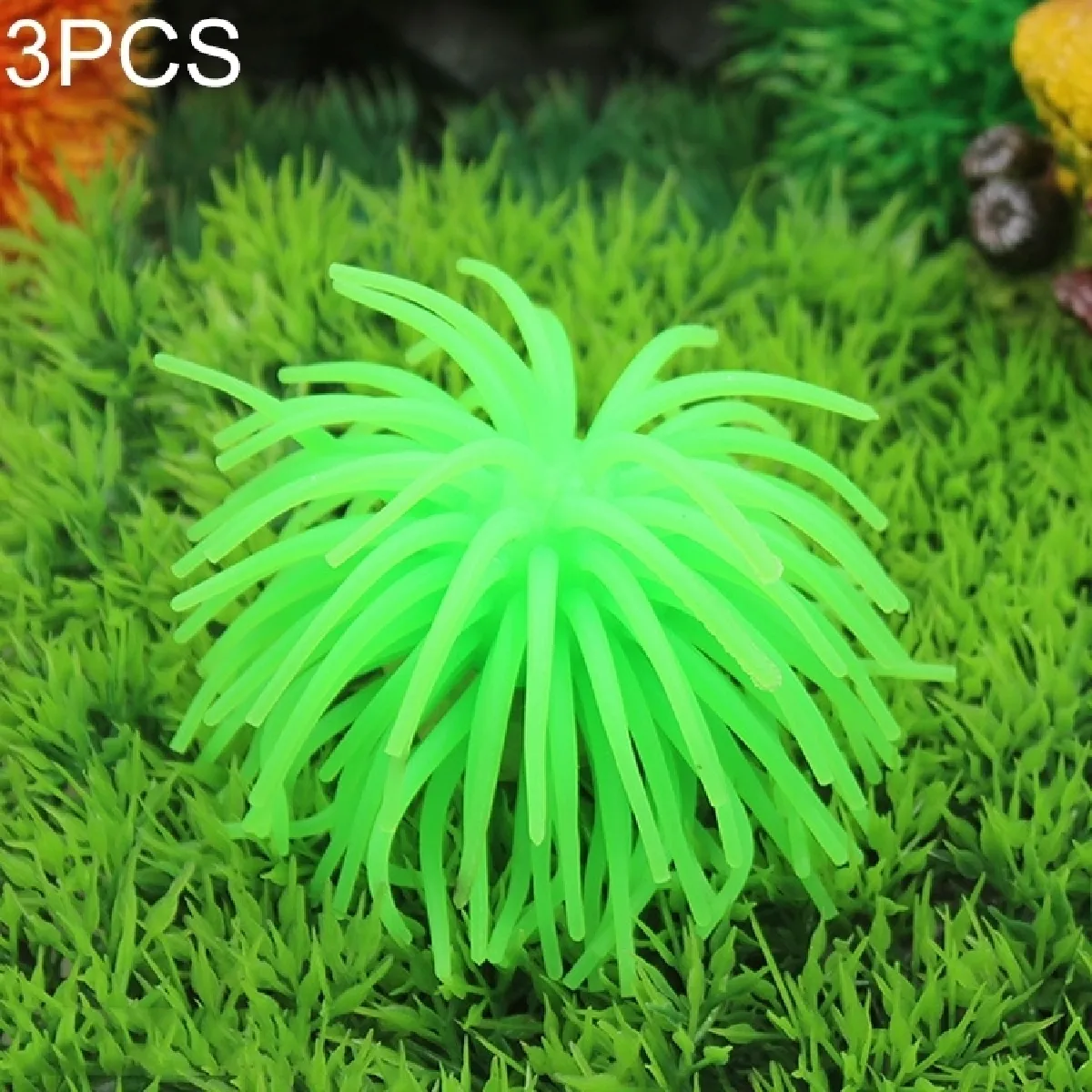 Wewoo Décoration aquarium vert d'oursin - Taille S