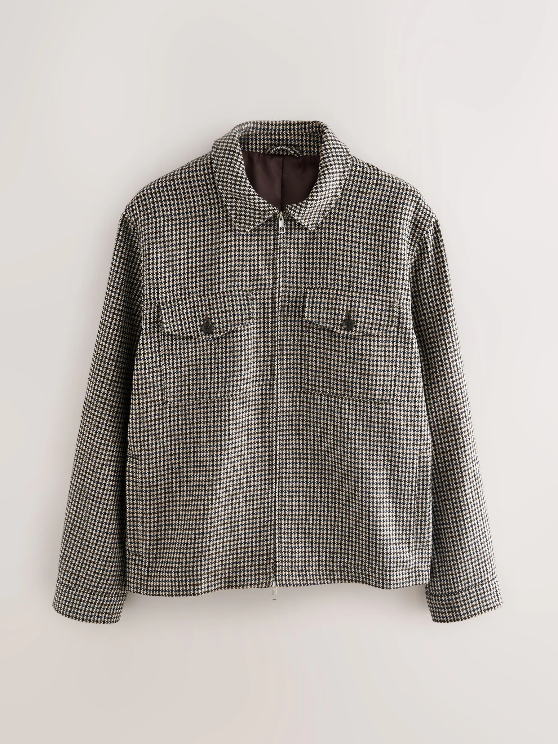 Grijs - Slimme Dogtooth Twin Pocket-jas