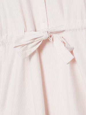 Vestido camisa listrado Essential Ithaca