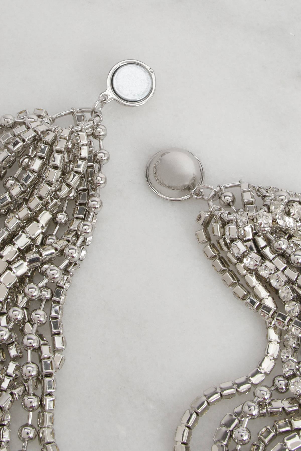 KarenMillen Collier Épais Superposé Diamanté