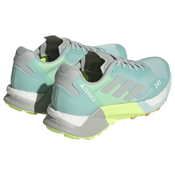 Chaussure trail ADIDAS TERREX AGRAVIC ULTRA W SEMI FLASH AQUA/WONDER SILVER/LUCID LEMON