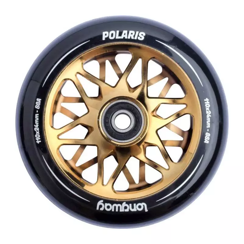 Roue trottinette LONGWAY Polaris Or 110mm