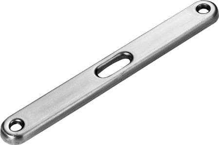 WALRAVEN Dobb. beslag M8x105 mmlængde 125 mm midt hul 20x8,5 mmGalvaniseret stål belastning 420N