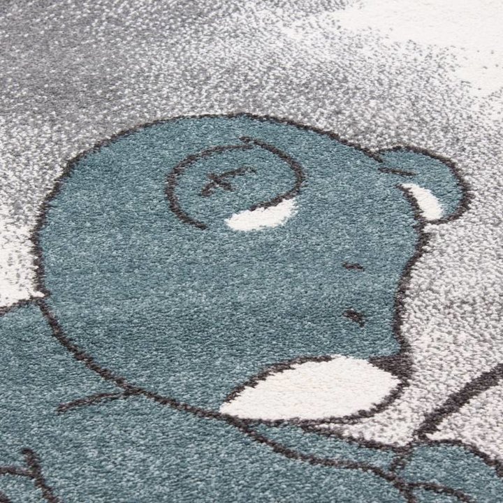 Kindervloerkleed - Beertje Blauw