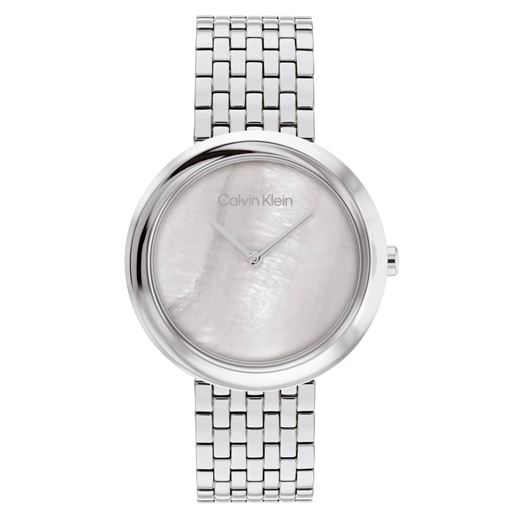 Calvin Klein Twisted Bazel 25200320 Dameur, Stål, 34 mm