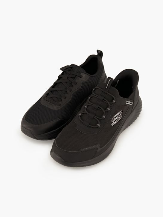 Skechers EDGERIDE - REKZE Slip-Ons Schwarz