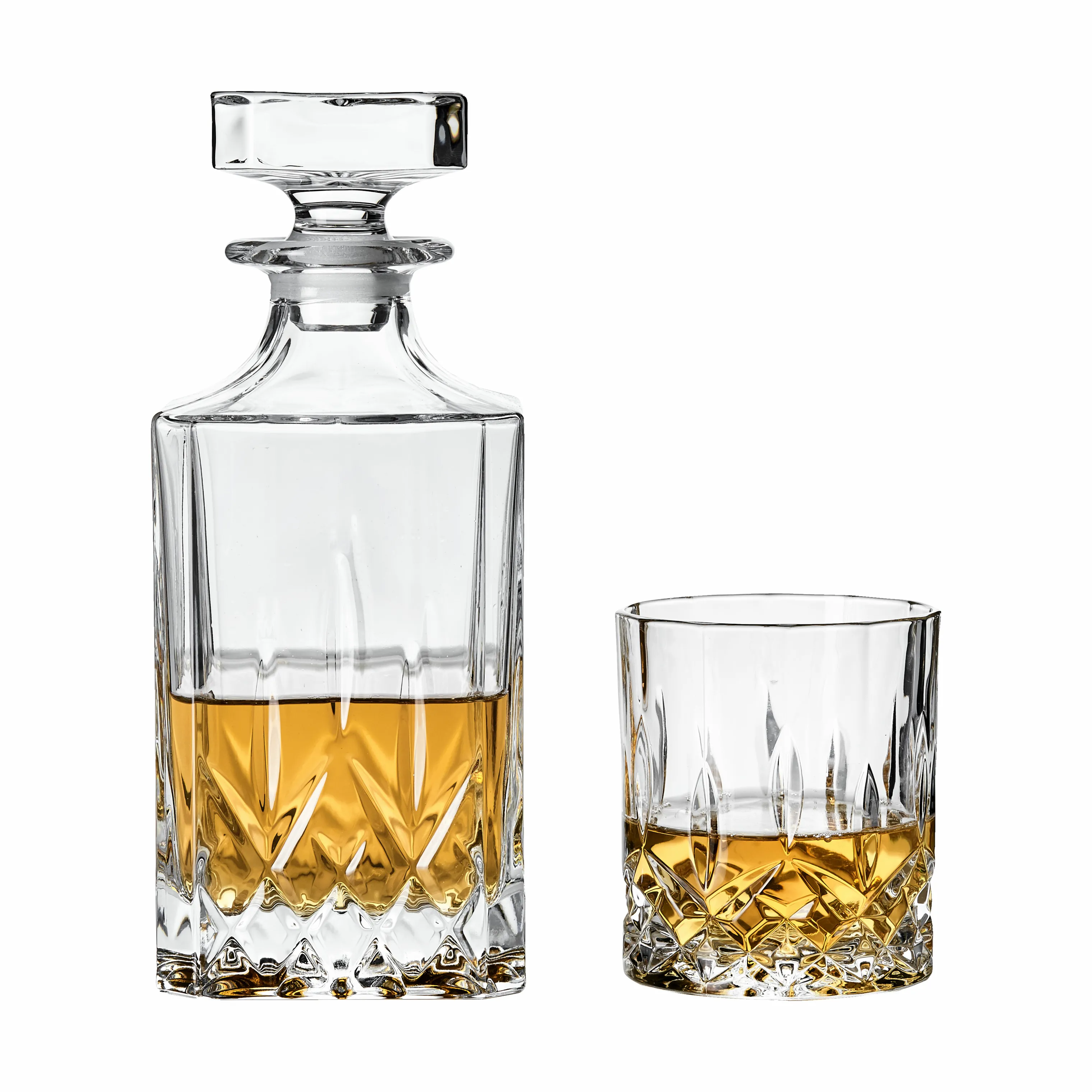 Lyngby Glas Lounge Whiskysæt - 3 dele