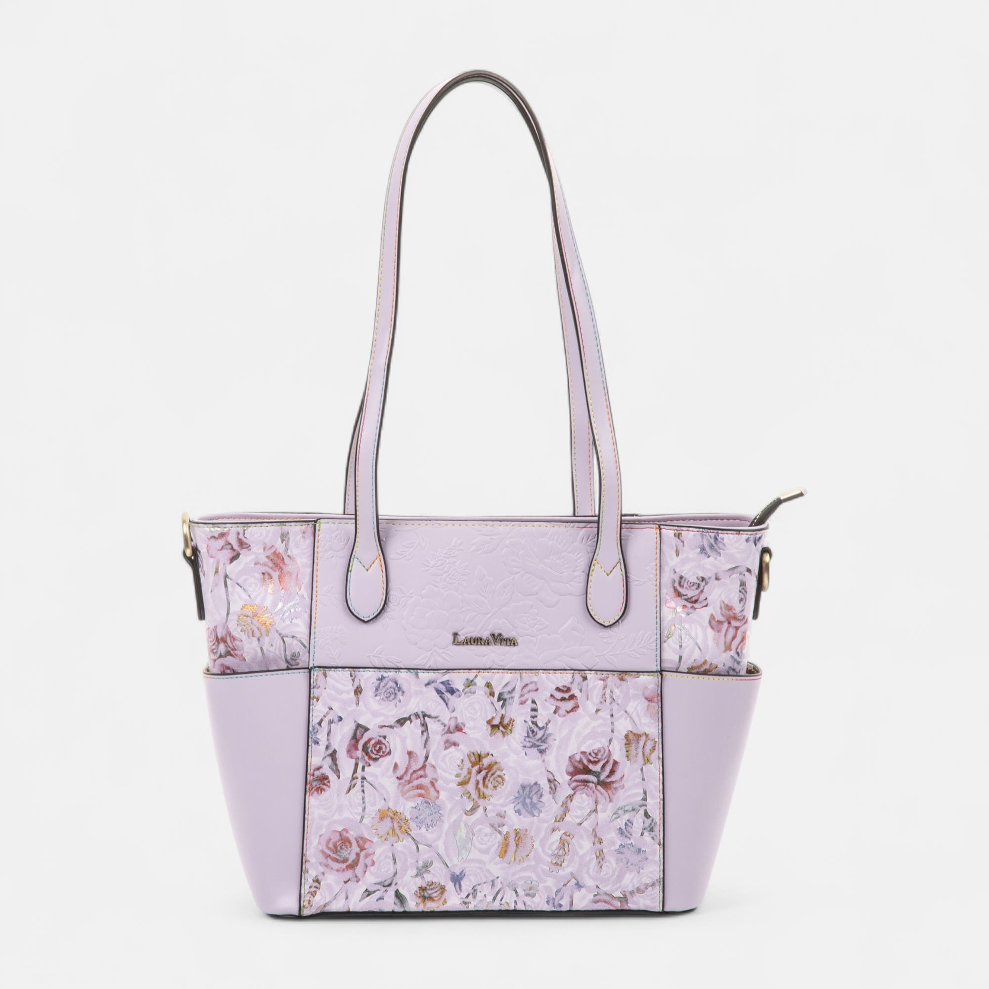 Sac de shopping violet