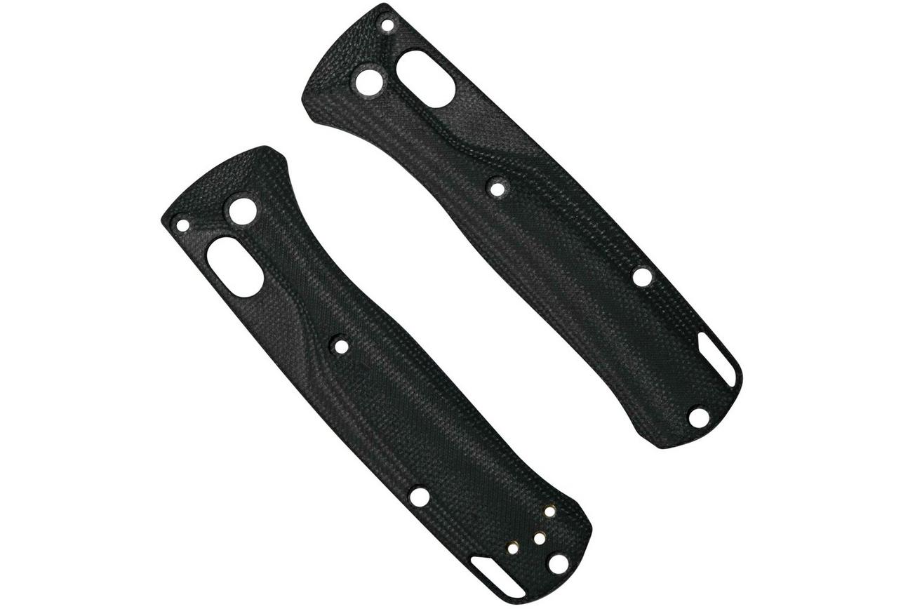 Flytanium Benchmade Mini Bugout Scales, Crossfade Black G10