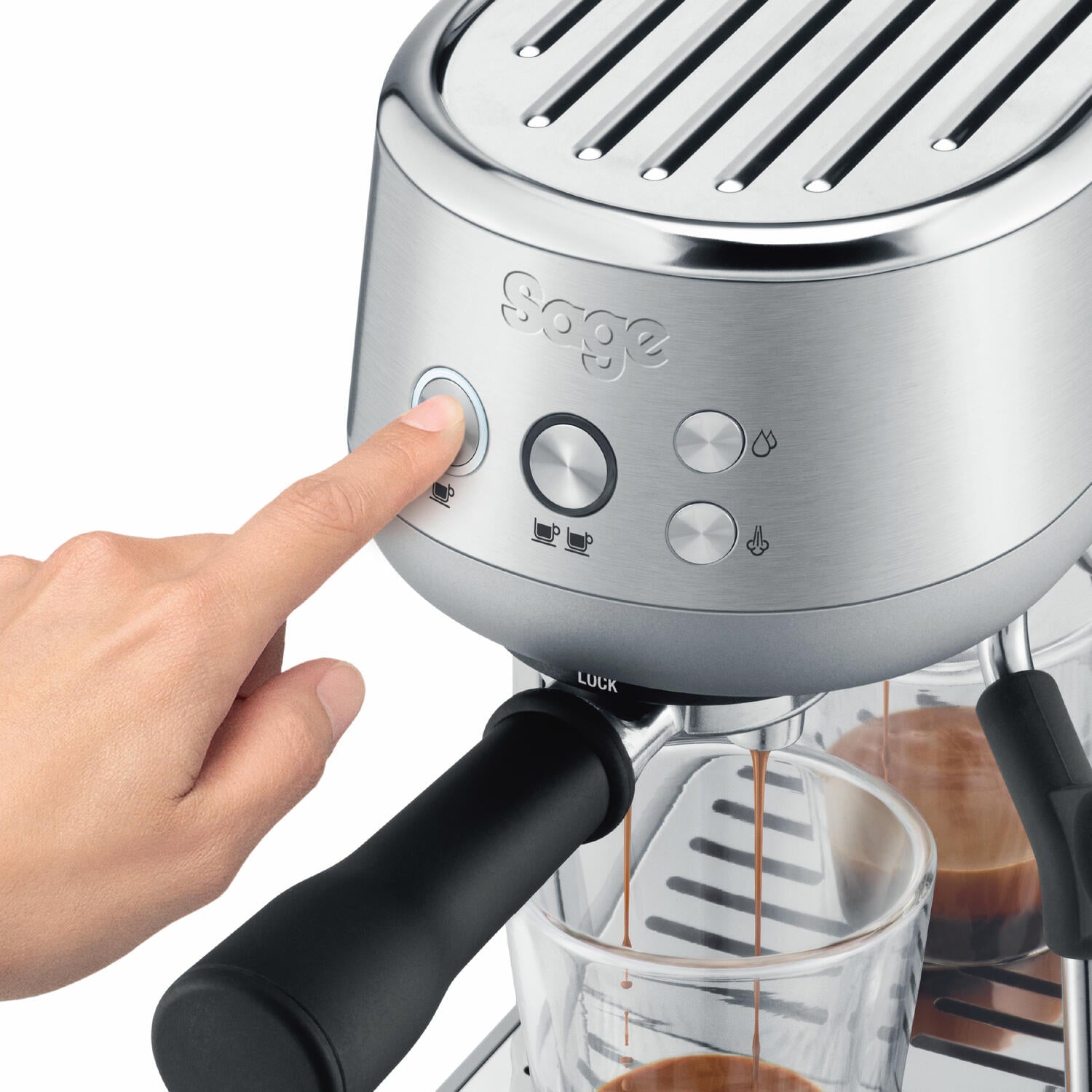Sage  The Bambino espressomaskine - Brushed Stainless Steel