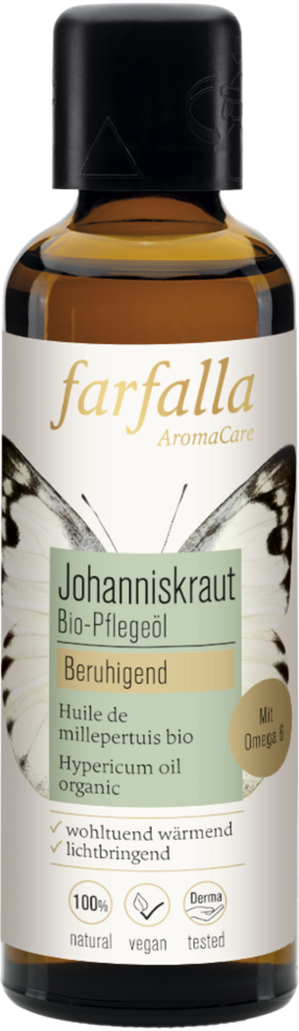 farfalla  Bio-Pflegeöl Johanniskraut, 75 ml