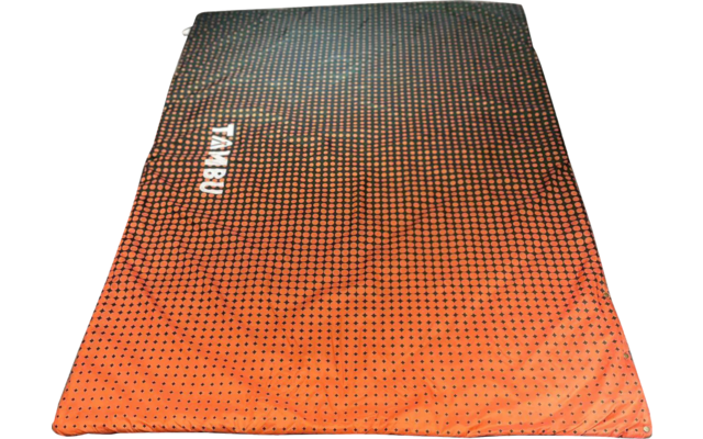 Tambu Kambala Campingdecke Recyceltes Polyester mit integriertem Packsack 203 x 145 cm