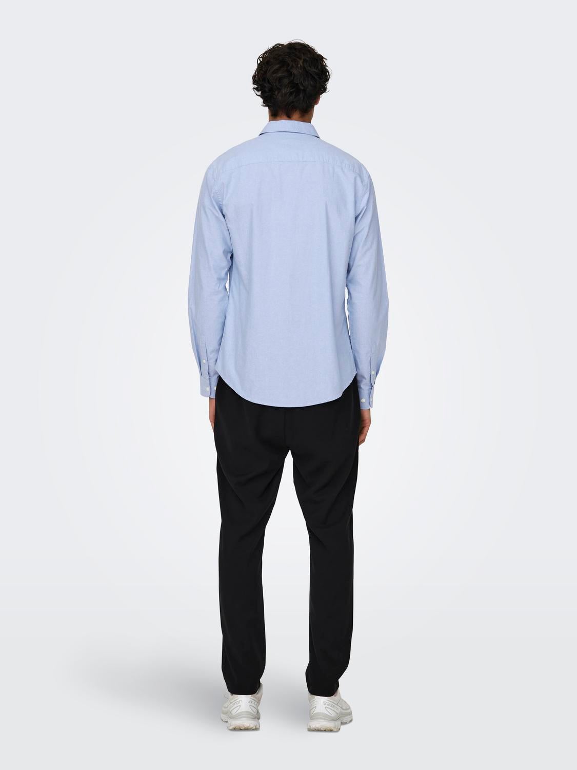 ONSNEIL Oxford Hemd Cashmere Blue