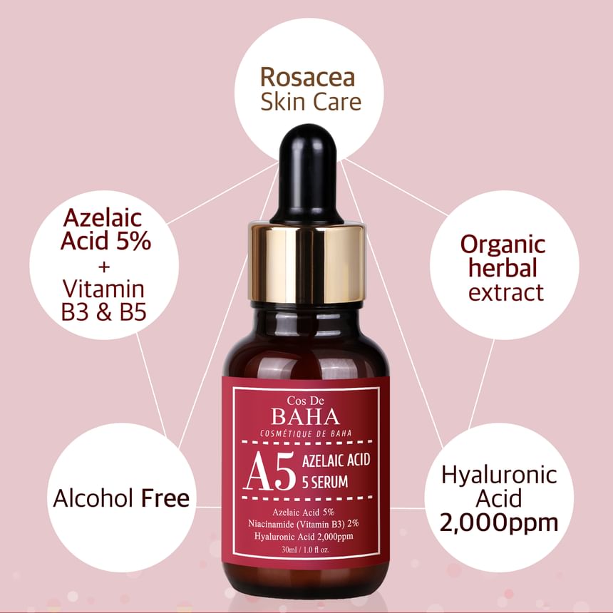 Cos De BAHA - A5 Azelaïnezuur 5% serum