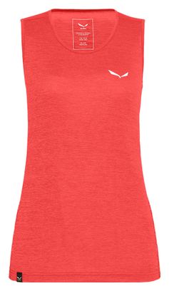 Débardeur Salewa Puez Graphic Dry Rose Femme