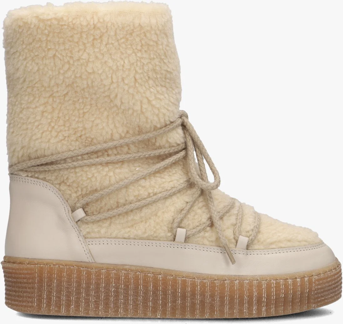 ANOTHER LABEL creme another label vachtlaarzen helle teddy boot