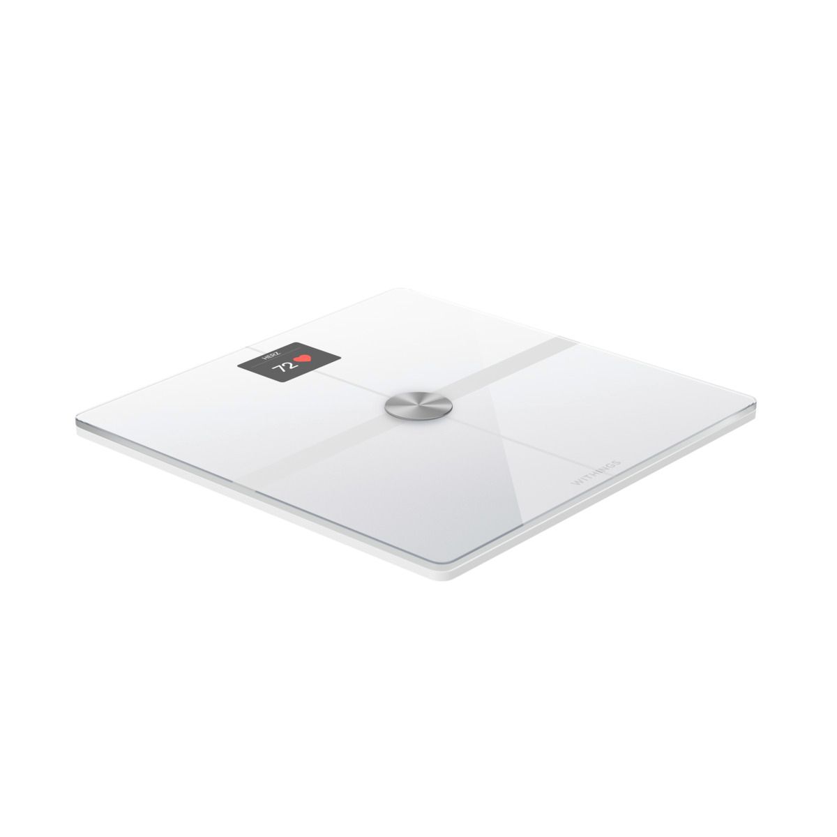 Withings Body Smart weiß Personenwaage Körperwaage aus Glas WLAN Bluetooth