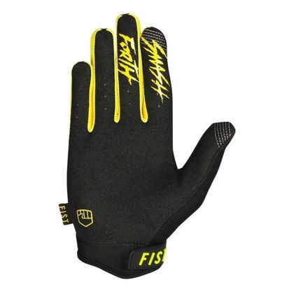 Gants cross Fist Handwear FLURO YELLOW 2025 - Jaune