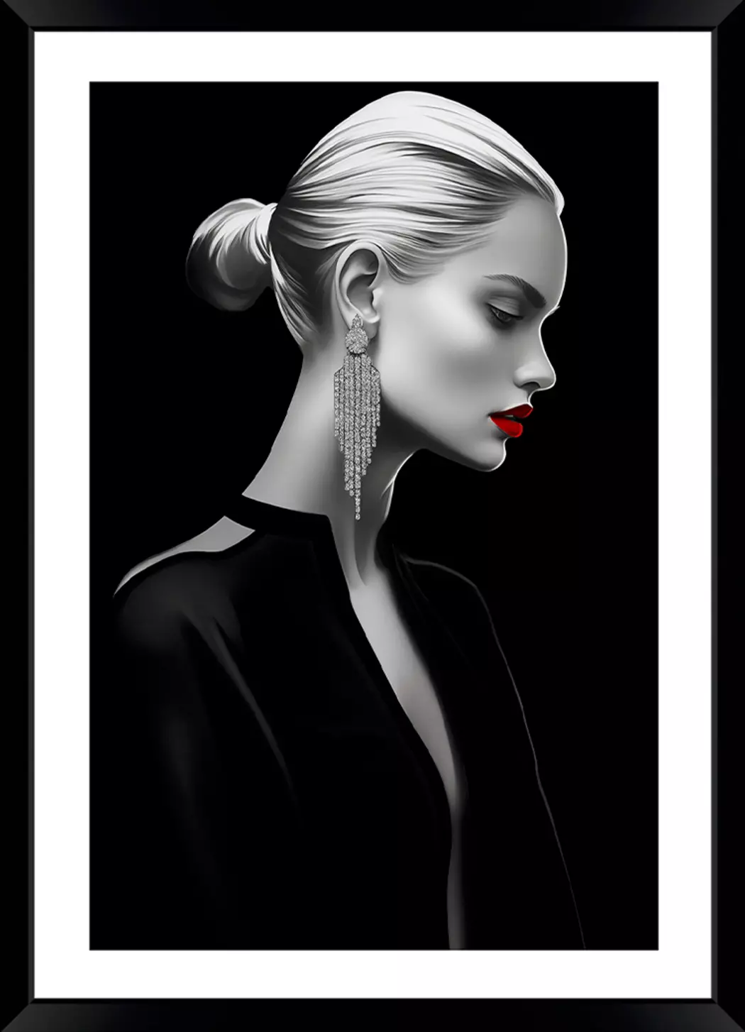 Wandbild 50 x 70 cm Elegance I