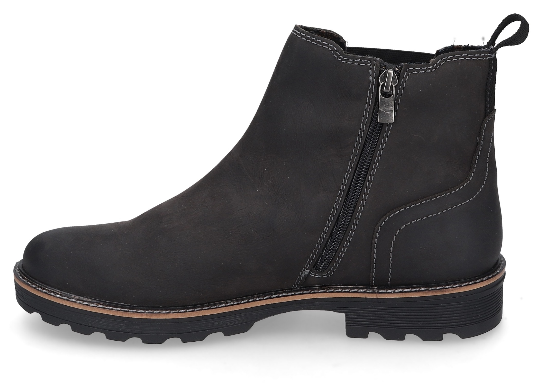 camel active Chelseaboots  Boots, Stiefelette mit Wechselfussbett