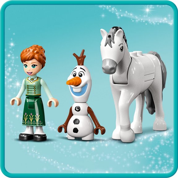 Jeux au château Anna et Olaf Lego  43204
