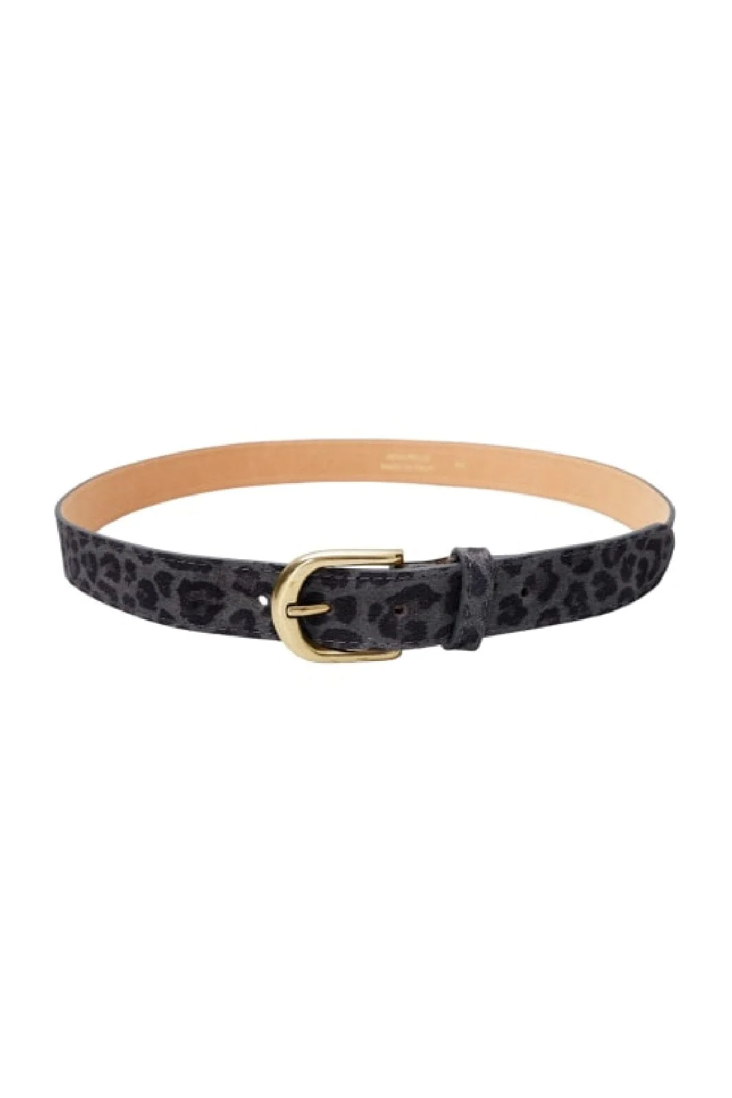 Black Colour Bcsmilla Suede Belt grey
