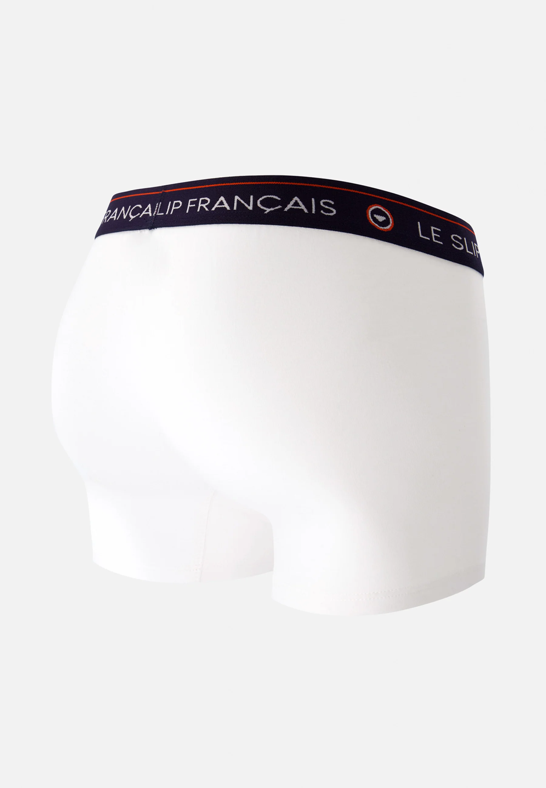 Boxer en coton-Redoutable Blanc Porte Bonheur