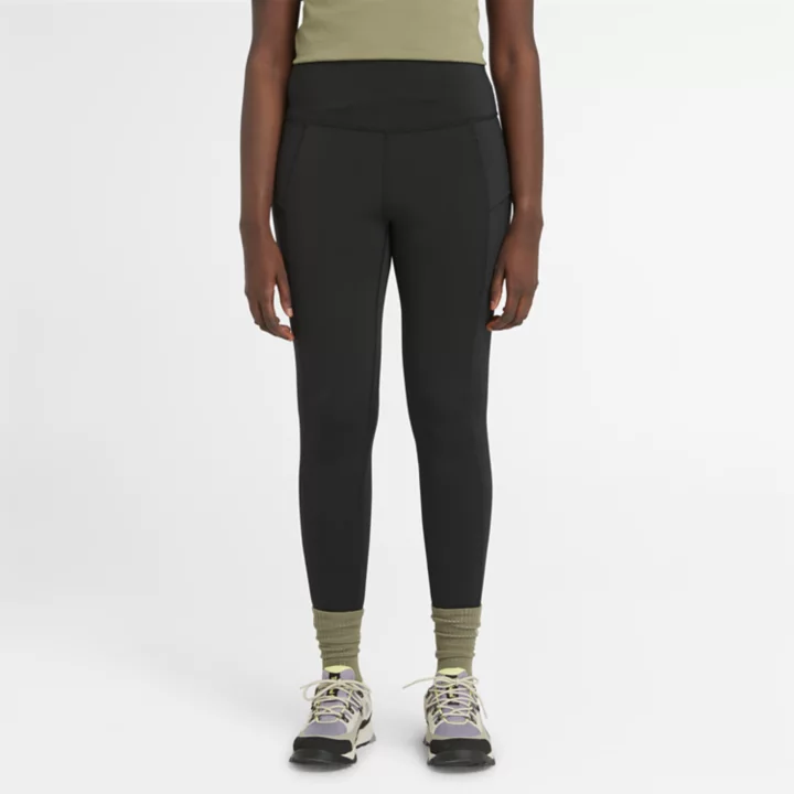 Collants de randonnée pour femme en noir