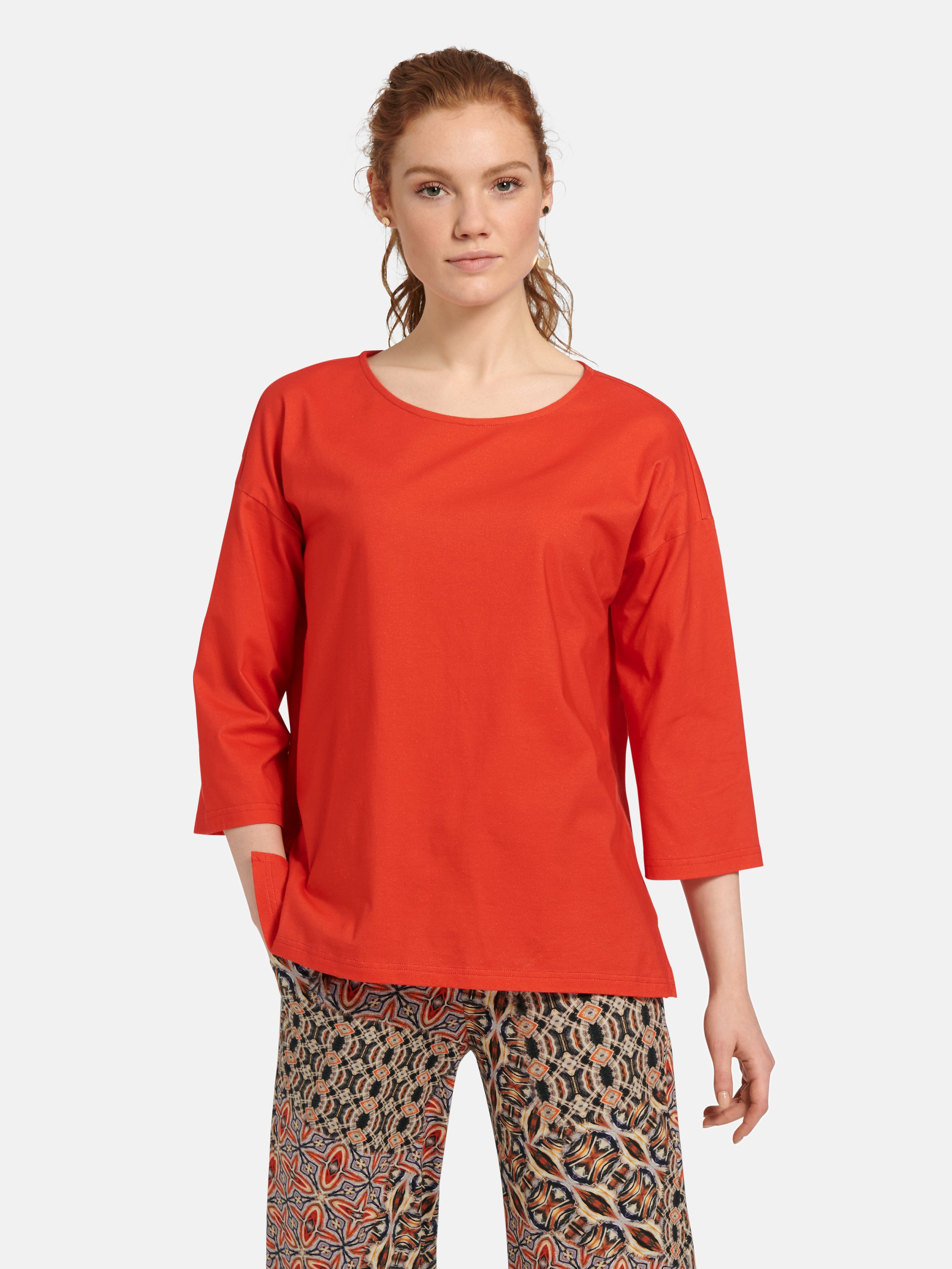 Rundhals-Shirt