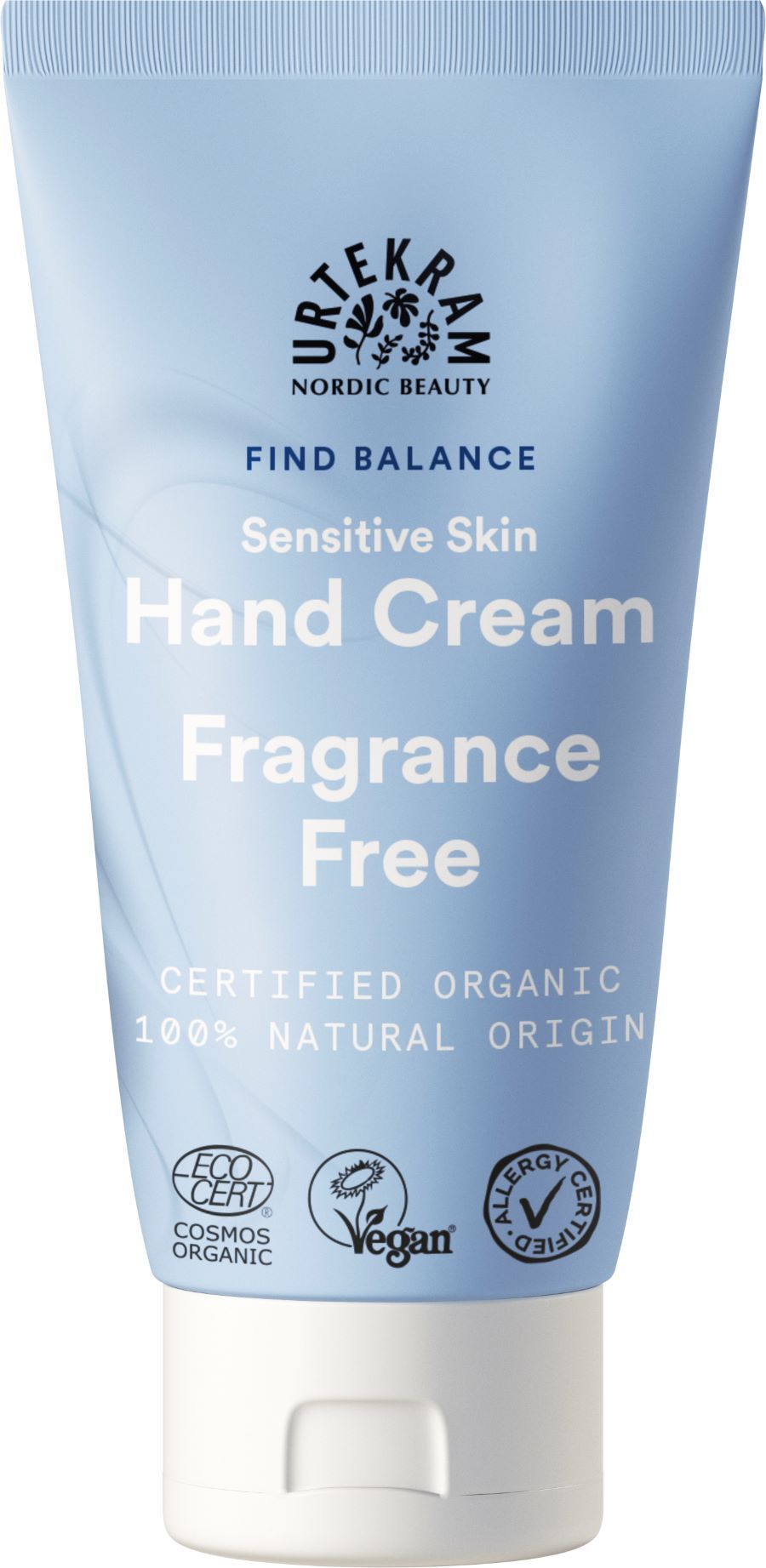 Urtekram Find Balance Fragrance Free Hand Cream