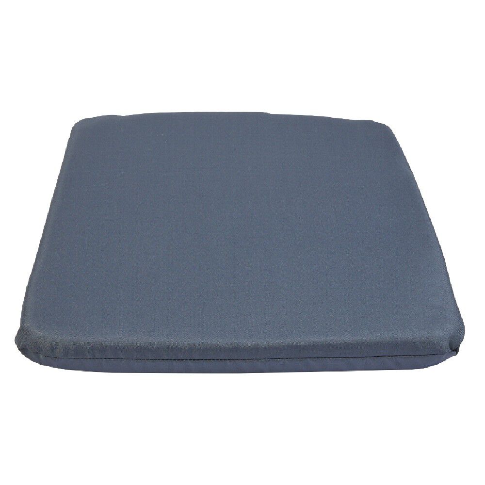 Galette de chaise de jardin uni gris