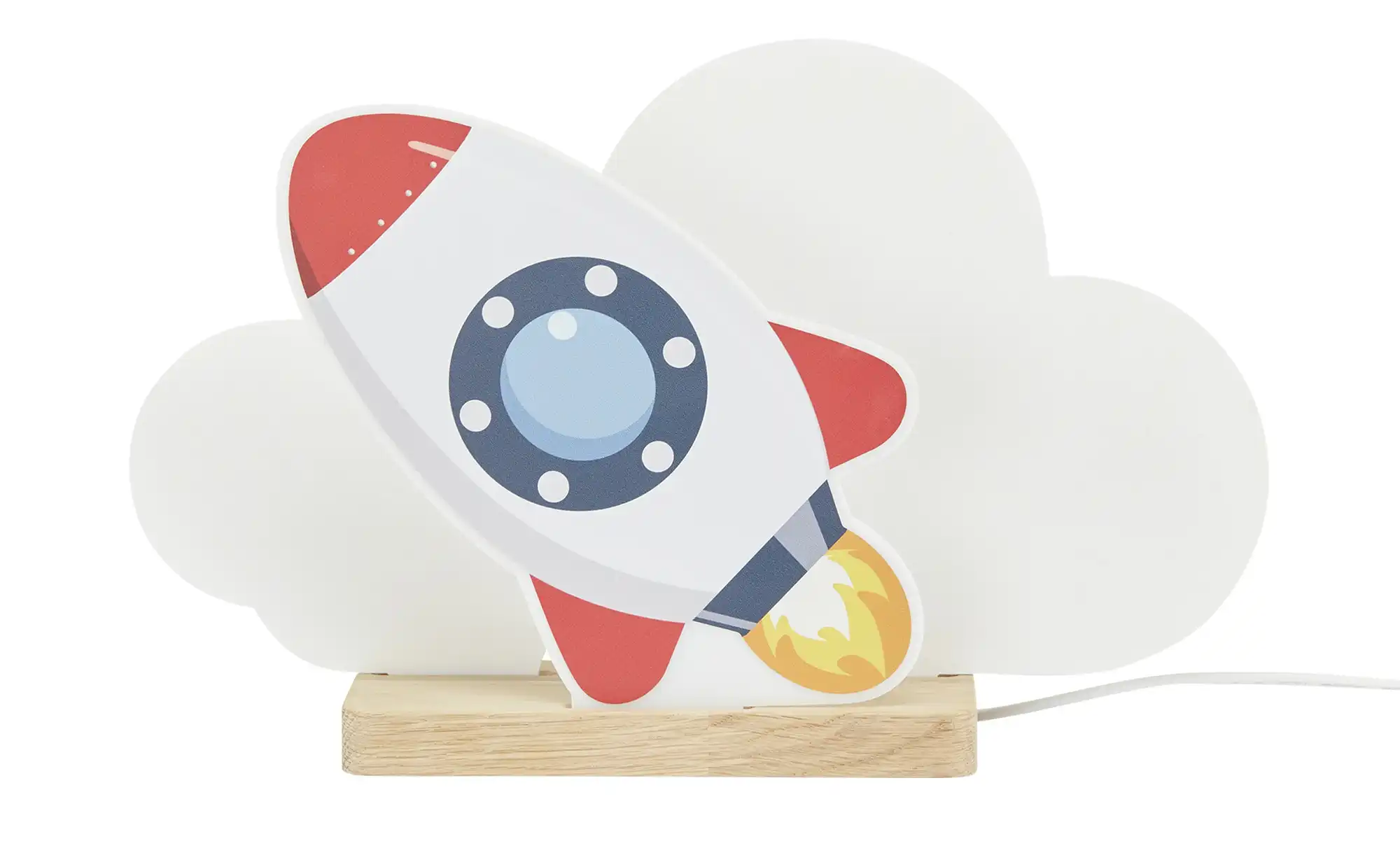 LED-Tischleuchte, Rakete