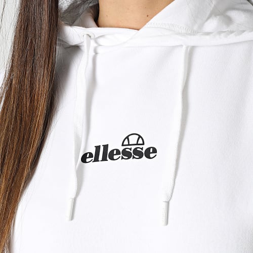 Sweat Capuche Femme Jazana Blanc