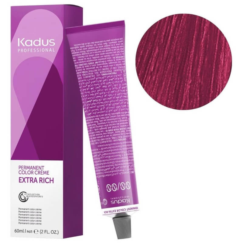 Coloration permanente /65 violine acajou mix Kadus 60ML