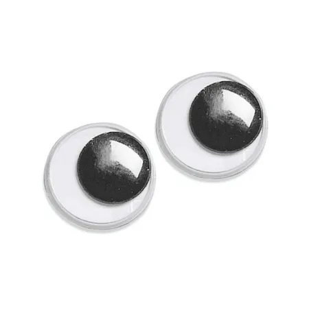 Knorr Prandell Wackelaugen, selbstklebend, rund, 7mm, 48 Stück