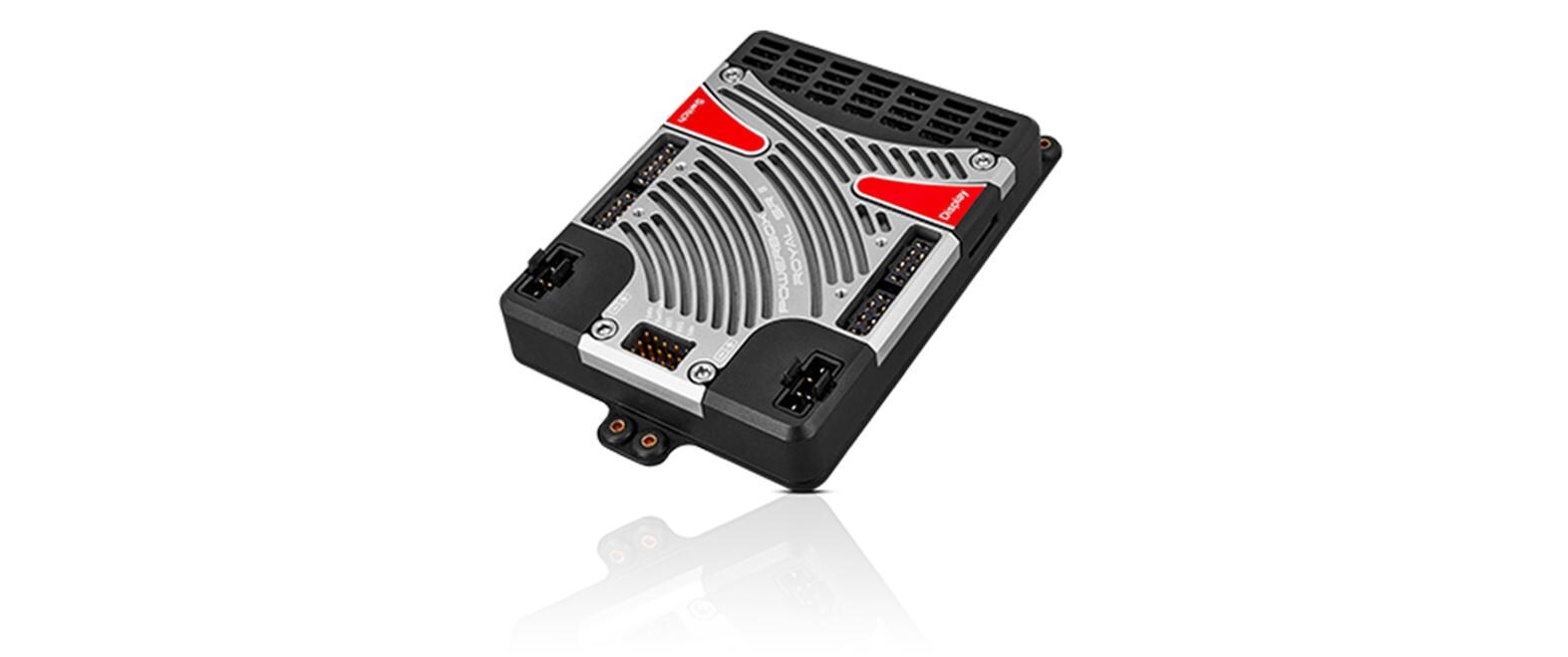 Akkuweiche Royal SR2 inkl. Sensorschalter & TFT-Display<br>Professionelle Bordelektronik für den ambitionierten Piloten