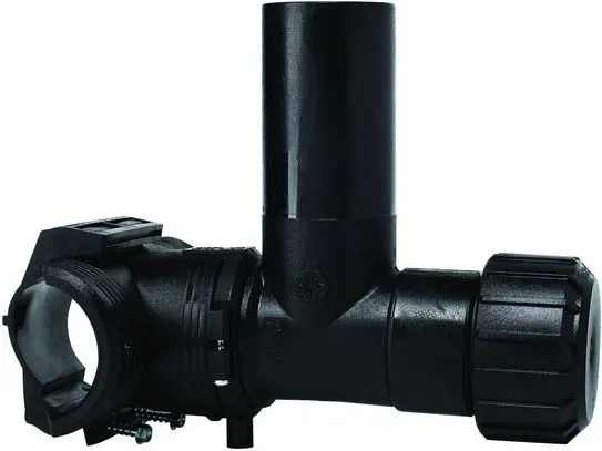 Weba PE vinkelventil med boring uden afgrening 63 x 32 mm (04-20-0063-04)