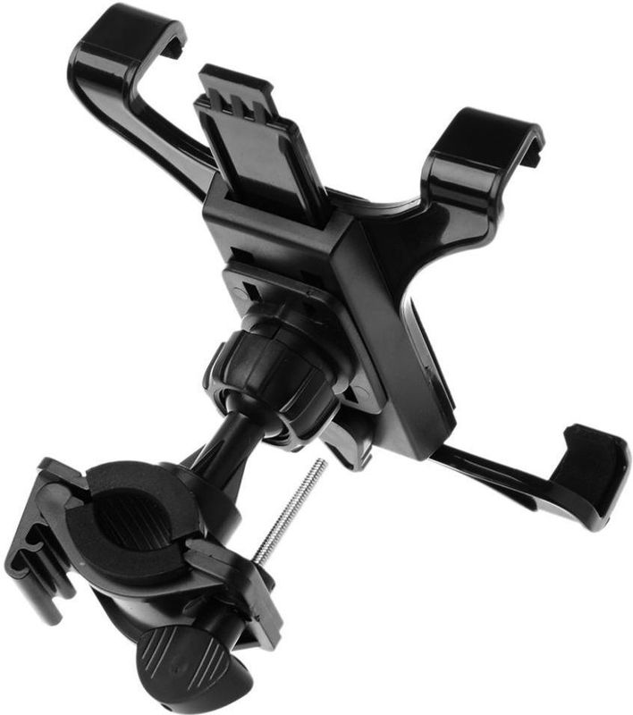 Universele Tablet - iPad Houder Fiets - Home Trainer - Fietsstuur - Standaard - Steun - Zwart - Tot 11 inch
