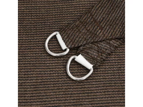 Voile d'ombrage 160 g/m² Marron 3x5 m PEHD