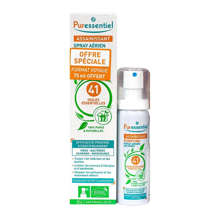 Spray 41 huiles essentielles 200ml + 1 spray 75ml