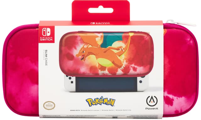 PowerA Nintendo Switch Slim TieDye Charizard etui til spillekonsol